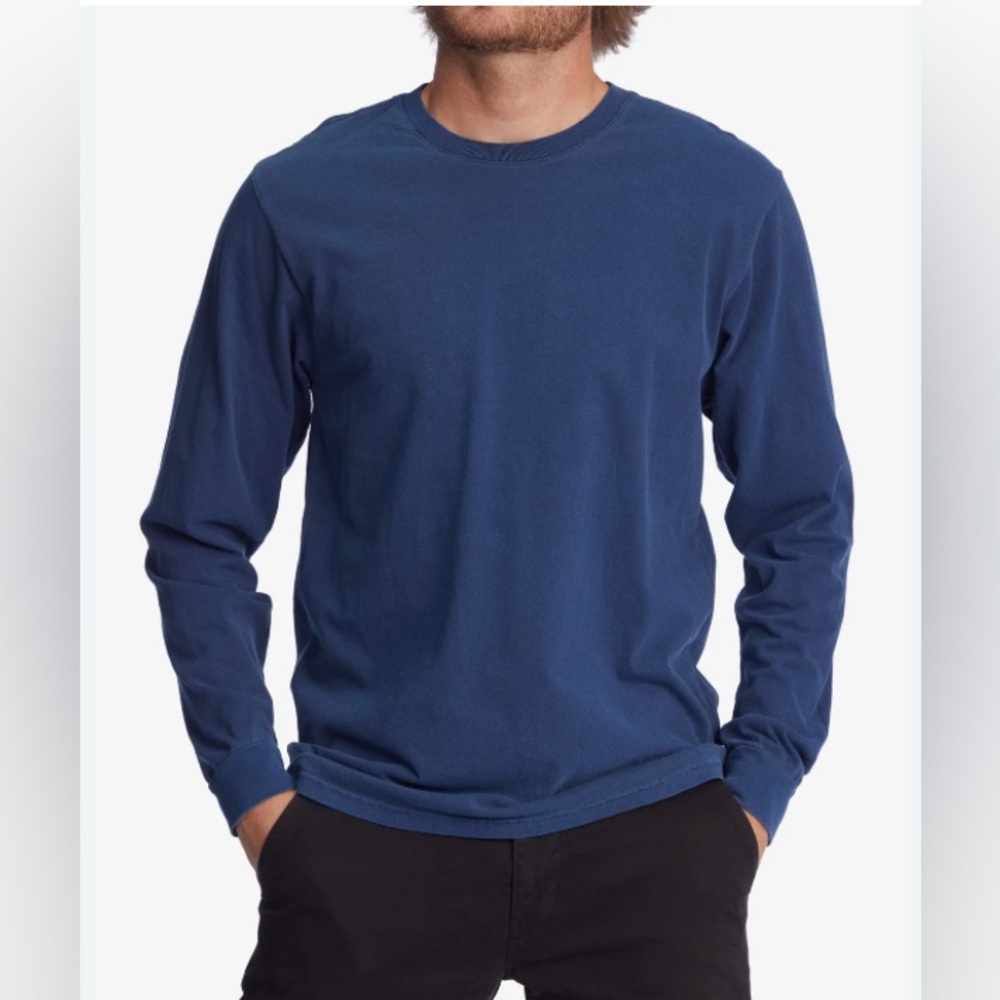 True Classic Men's Blue Long Sleeve Shirt | New without Tags